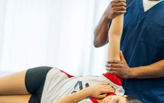 Chiropractic care for athlete