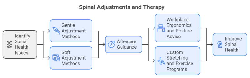 Chc willowbrook spinal adjustments and treatment diagram