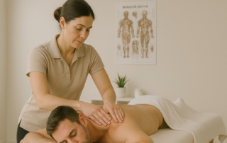 Massage therapy for pain relief in muscle tension agent