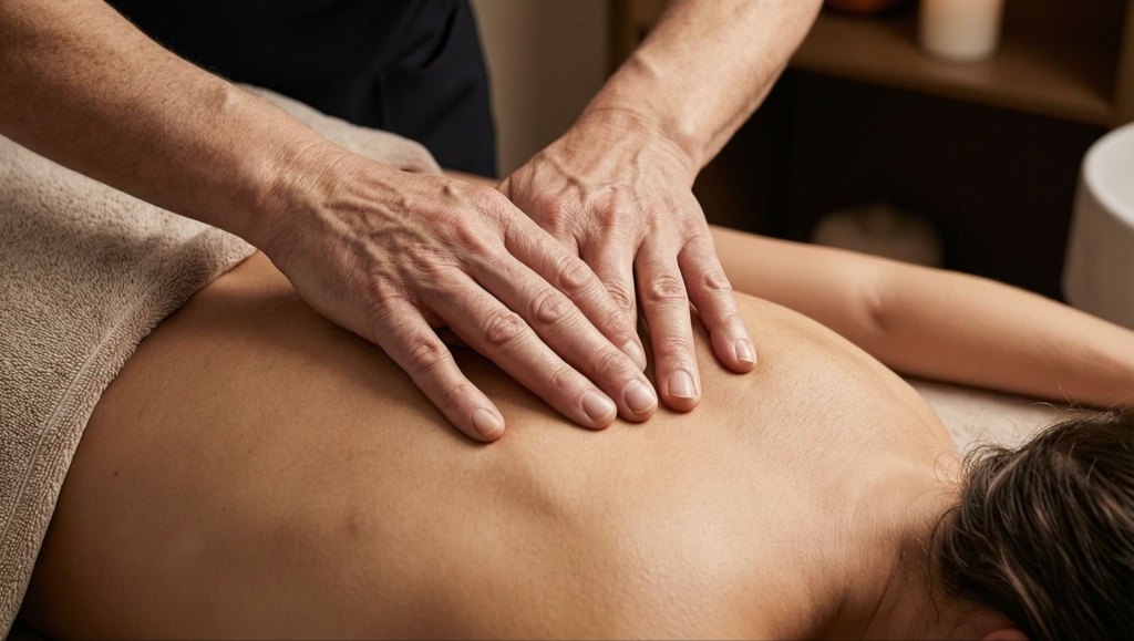 Chiropractor-surrey-back-massage-therapy-session-relaxation