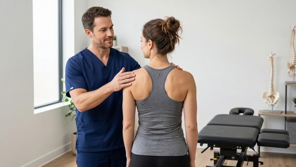 Chiropractic assessment at clayton heights chiropractic