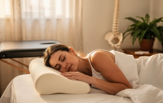 Sleeping-woman-relaxing-at-clayton-heights-chiropractic-hospital