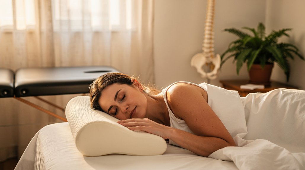 Sleeping-woman-relaxing-at-clayton-heights-chiropractic-hospital